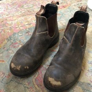 blundstones - very worn in!